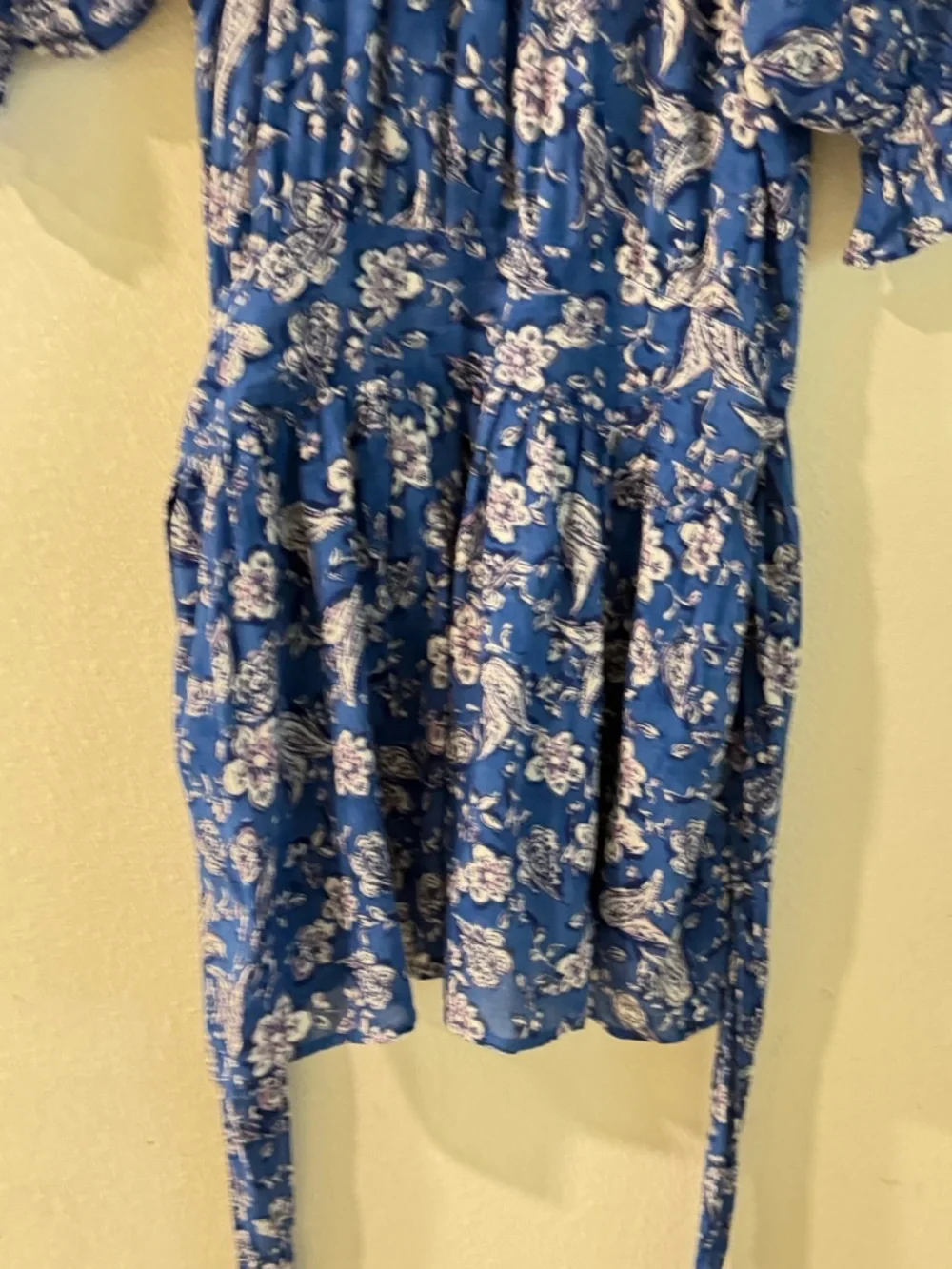 Anthropologie sundry mini dress perrin paisley size S - Picture 11 of 14